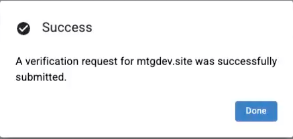 atlas dns success