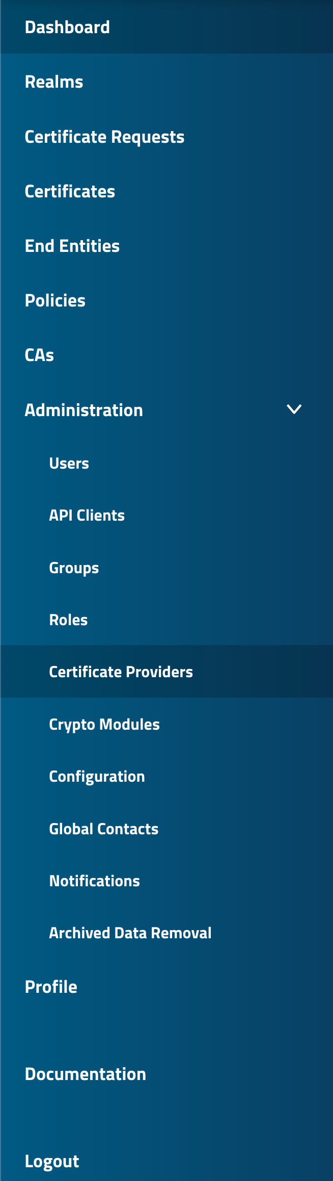 sidebar