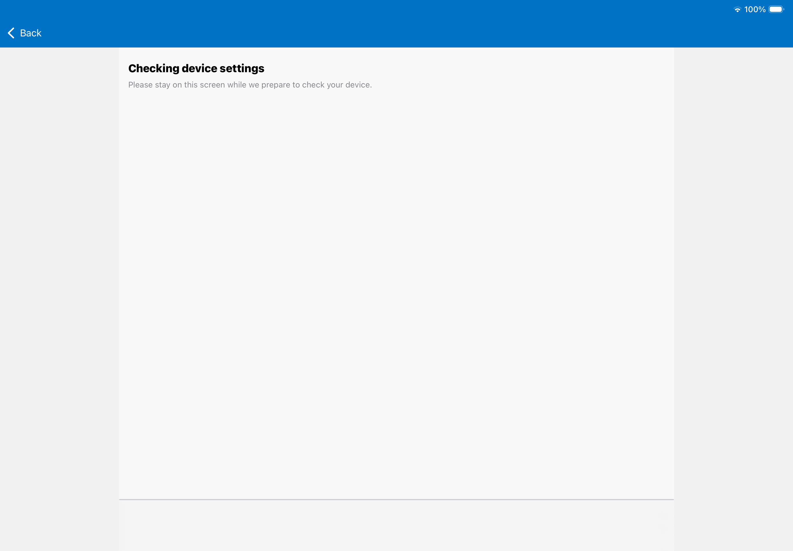 intune 29 checking device settings